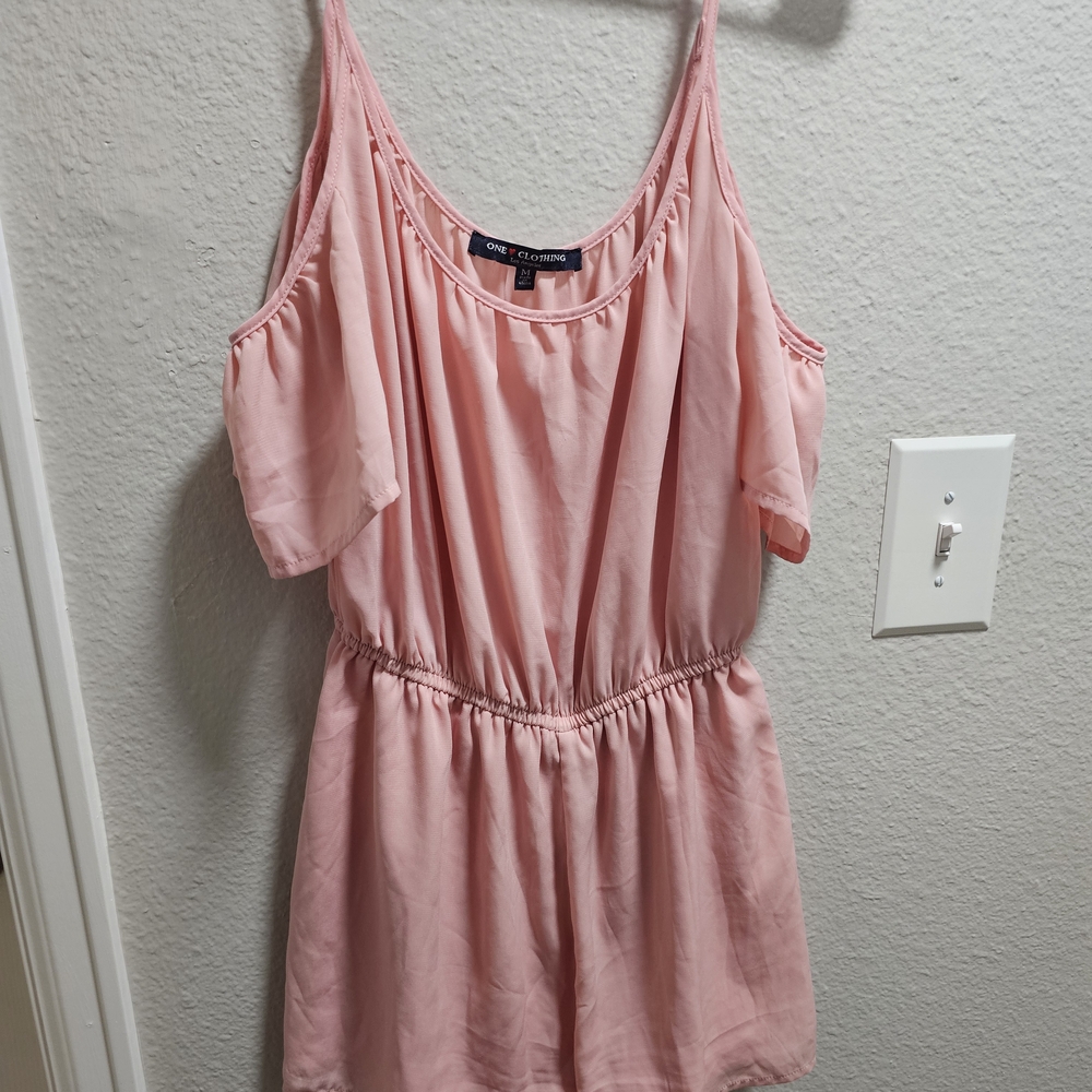 Pink One Clothing Rhomper
